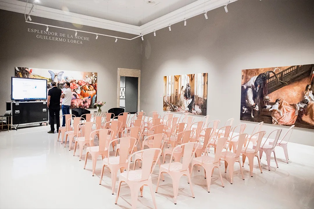 Espacios Para Eventos Corportativos En Barcelona con decoracion de galeria de arte